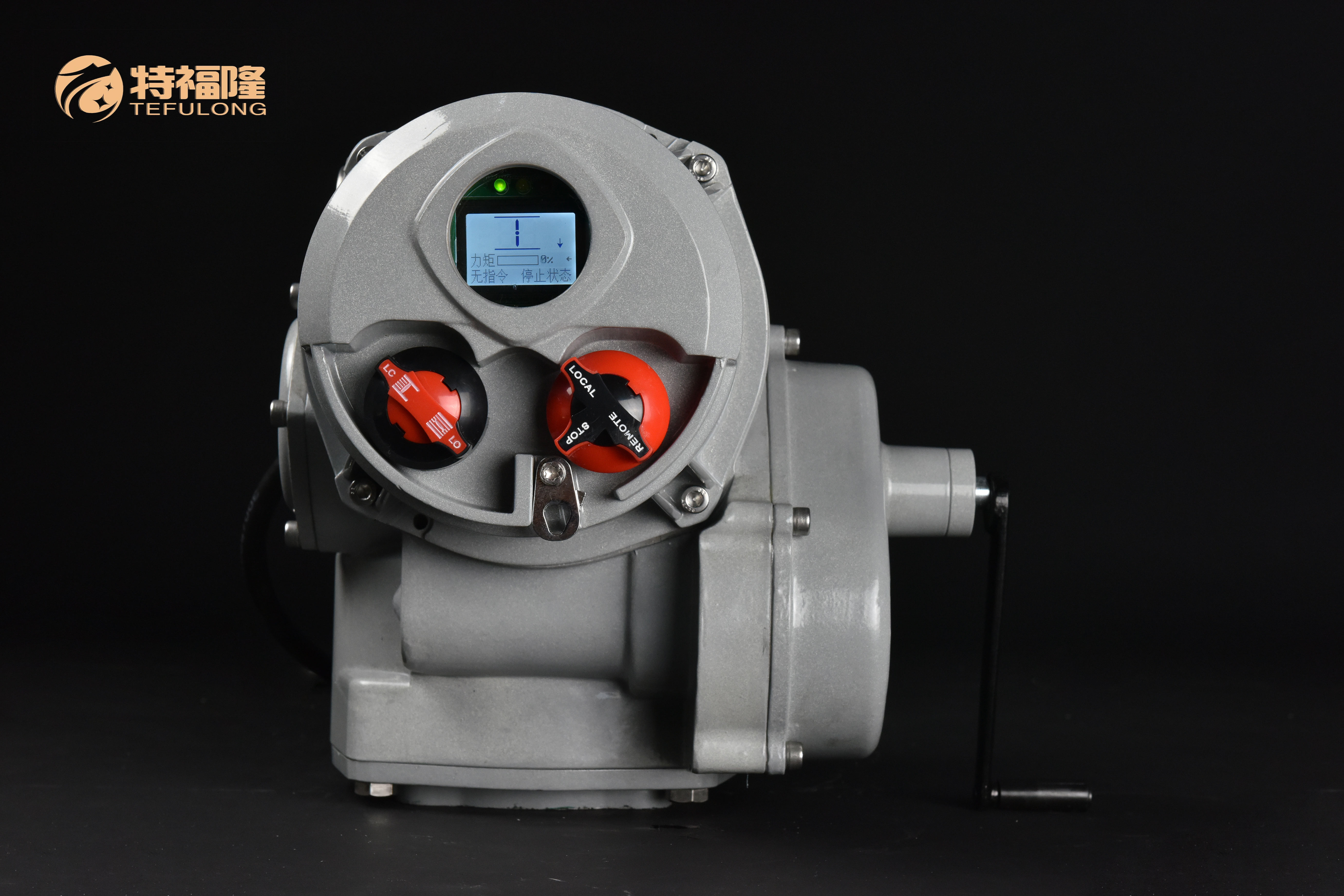 IKT quarter-turn actuator, front