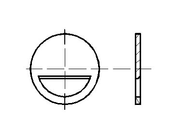 Segmental orifice